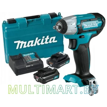 Ударный гайковерт Makita TW161DWAE (с 2-мя АКБ, кейс)